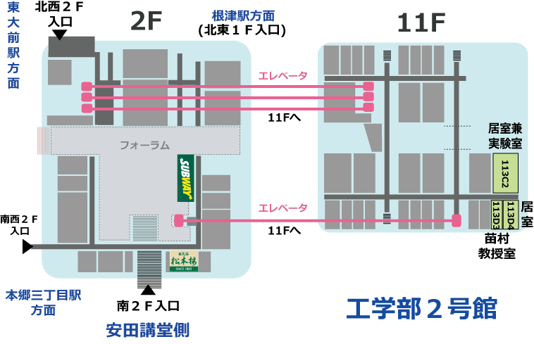 2nd Building Map