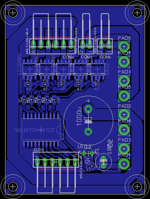 LED Control Board Pattern